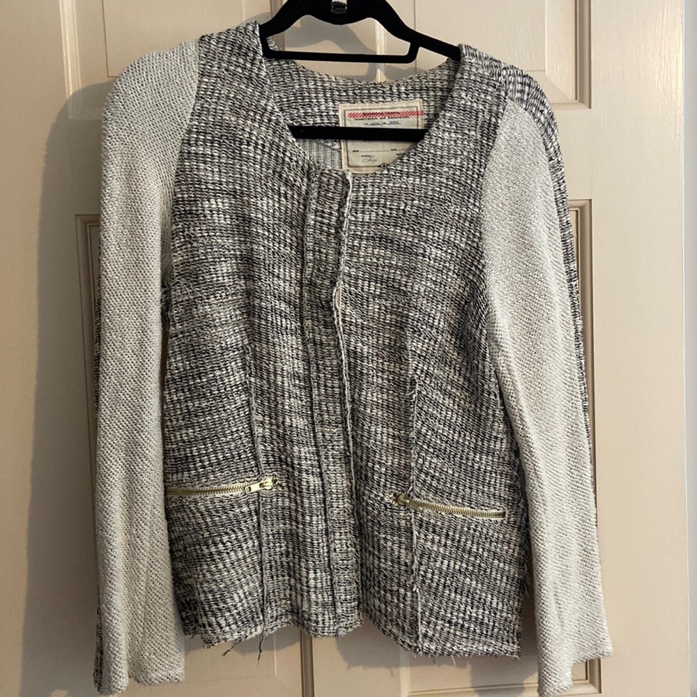 Anthropologie Knit Blazer